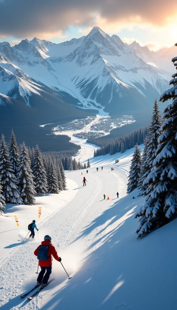 alpine ski infrastructure alpine ski infrastructure